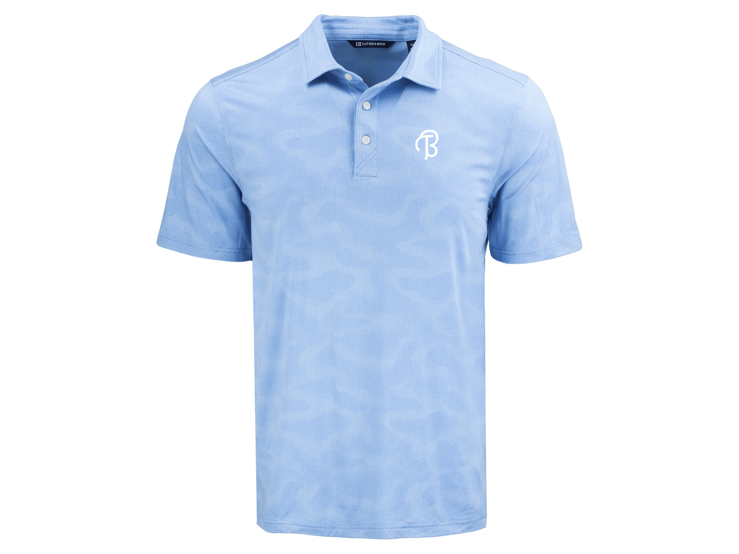 Coastline Recycled Double Peached Camo Mens Polo