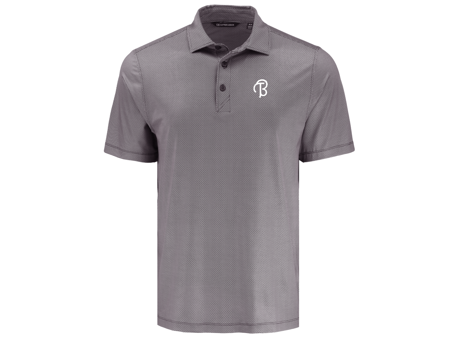 Pike Recycled Lattice Print Mens Polo