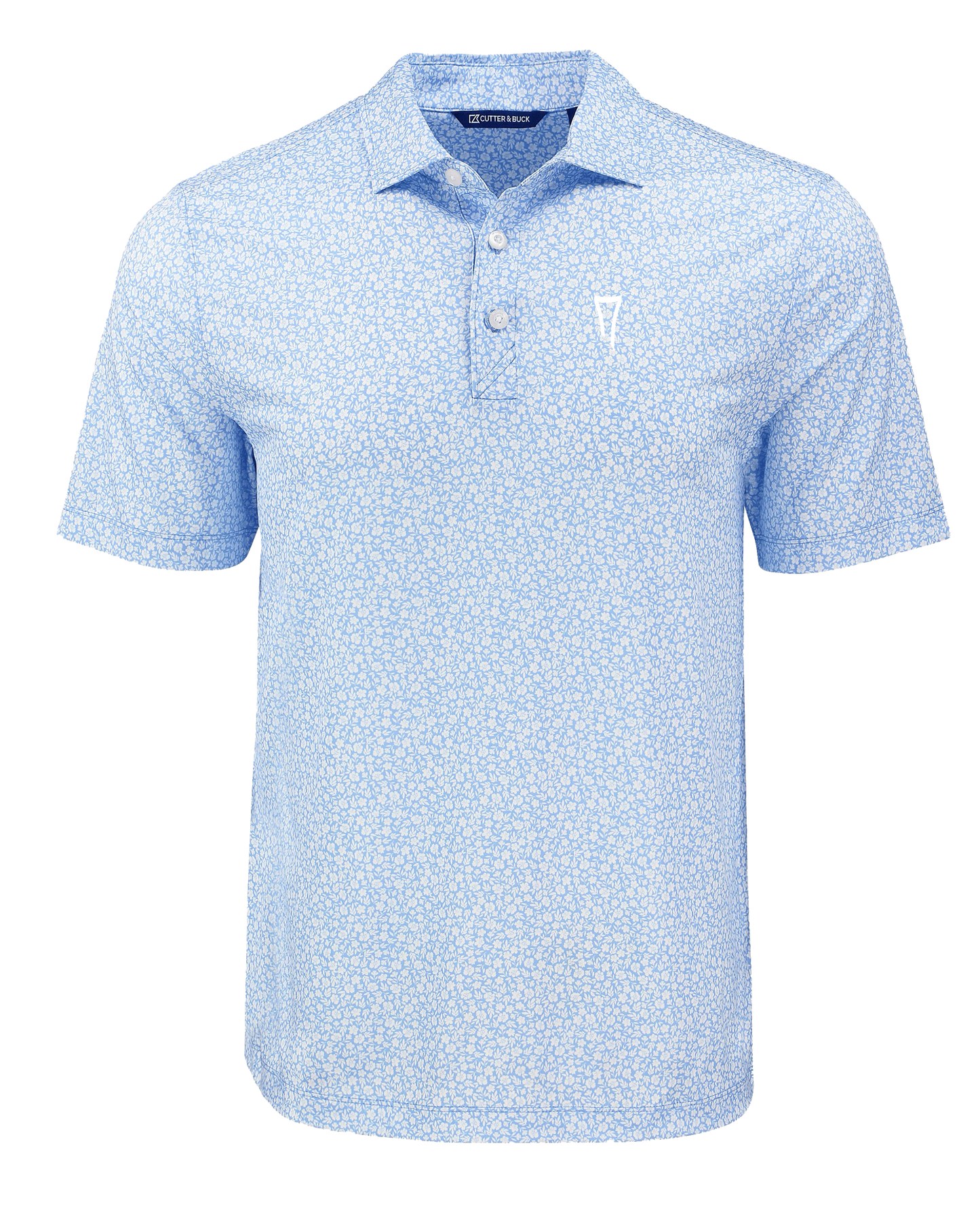 Pike Eco Flora Print Recycled Mens Polo