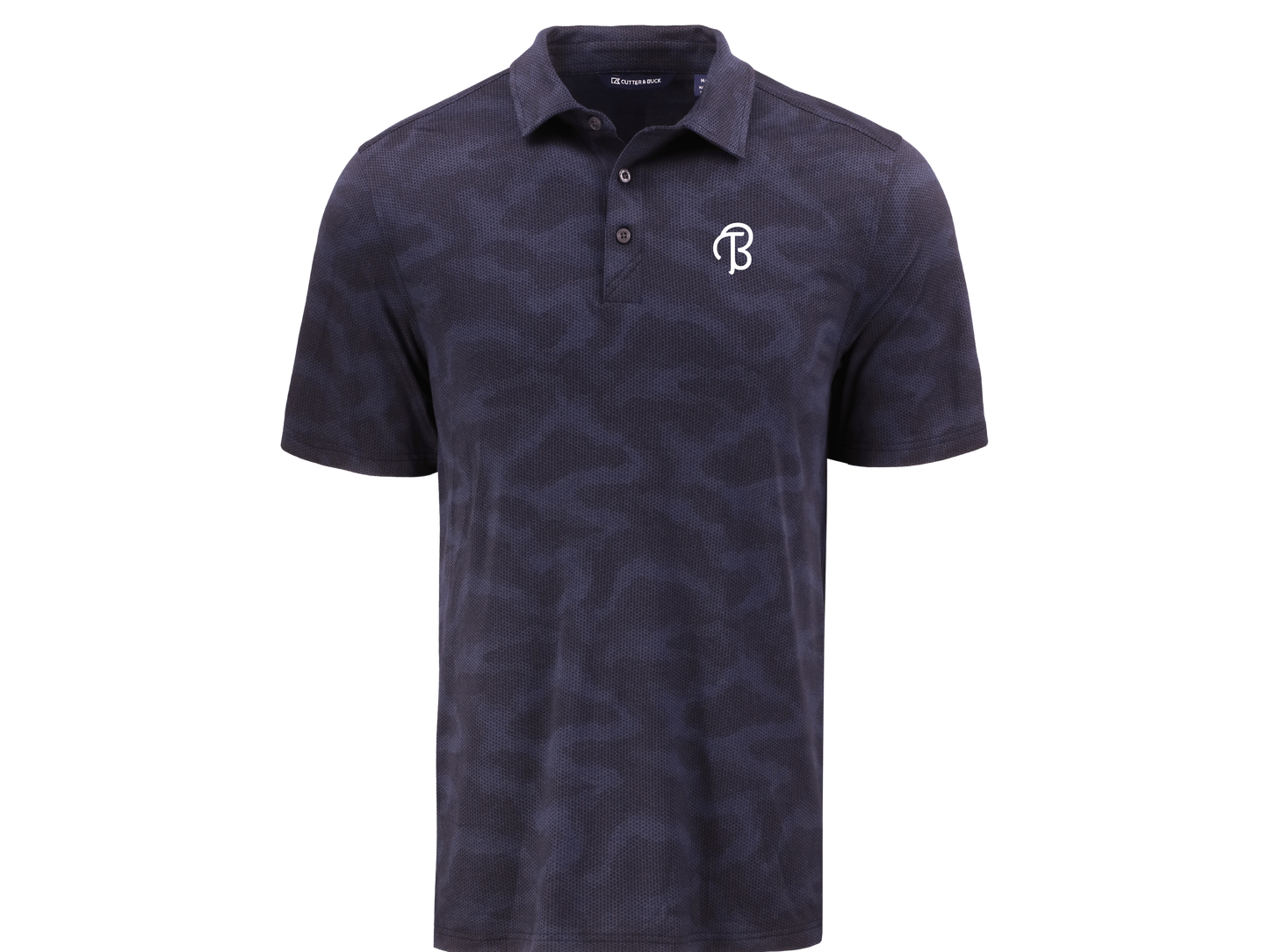 Coastline Recycled Double Peached Camo Mens Polo
