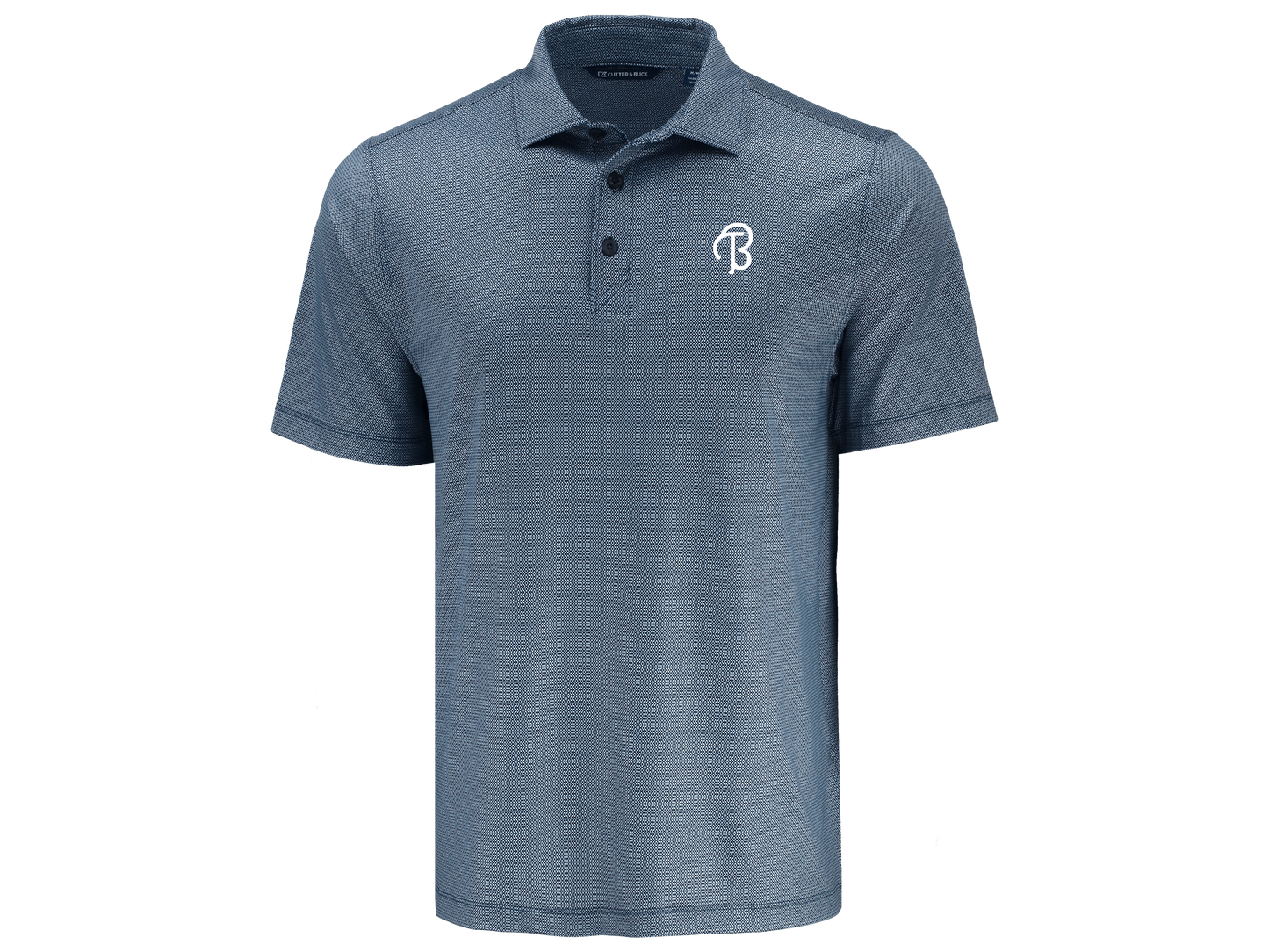 Pike Recycled Lattice Print Mens Polo