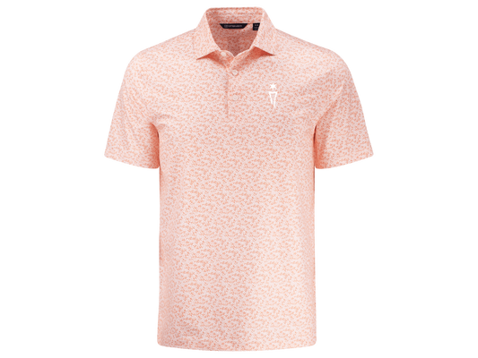 Pike Recycled Fern Print Mens Polo