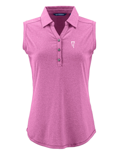 Forge Eco Stretch Recycled Womens Sleeveless Polo